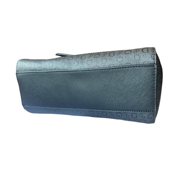 Guess Black Handbag with Logo Cross Body Detachable Strap and Tag - Picture 10 of 16